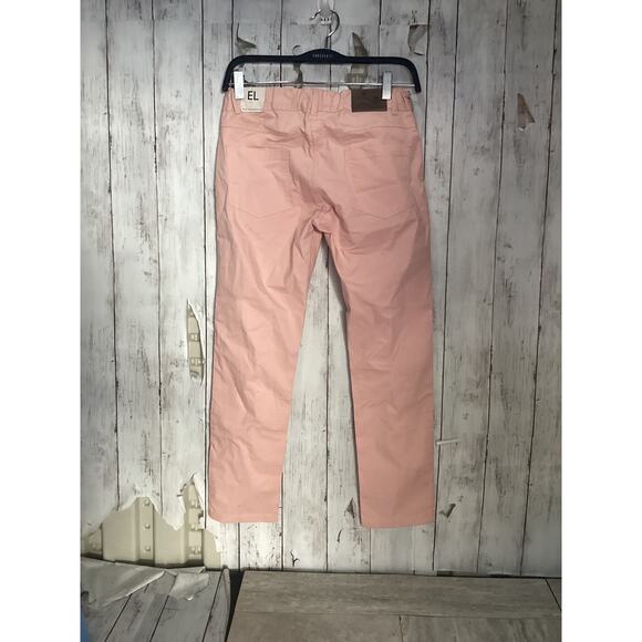 Paul & Doll for 10-12 Years Old Straight Distressed Pink Pants for Girls - Picture 2 of 7